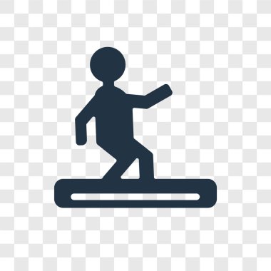 modaya uygun bir tasarım tarzı snowboard simgesi. saydam arka plan üzerinde izole snowboard simgesi. snowboard vektör simgesi basit ve modern düz simgesi web sitesi, mobil, logo, app, UI. snowboard simge vektör çizim, Eps10.