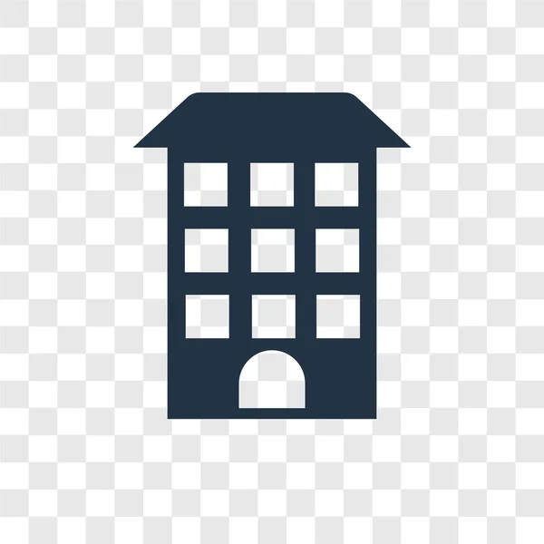 Icono Del Edificio Estilo Diseño Moda Icono Del Edificio Aislado — Vector de stock