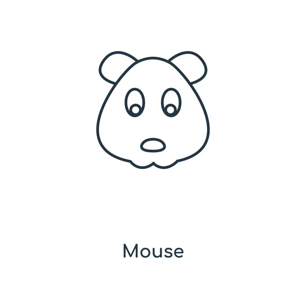 Εικονίδιο Του Ποντικιού Μοντέρνα Στυλ Σχεδιασμού Εικονίδιο Ποντικιού Που Απομονώνονται — Διανυσματικό Αρχείο