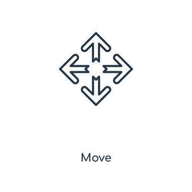 simgesini modaya uygun bir tasarım tarzında taşıyın. Beyaz arka plan üzerinde izole simgesini taşıyın. vektör simgesi basit hareket ve modern düz UI uygulaması, web sitesi, mobil, logo, sembol. simge vektör çizim, Eps10 hareket.