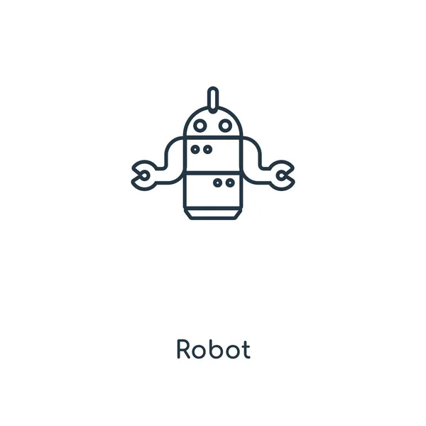 Иконка Робота Модном Дизайне Иконка Робота Изолирована Белом Фоне Робот — стоковый вектор