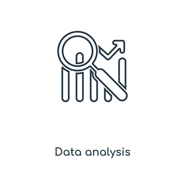 Εικονίδιο Ανάλυσης Δεδομένων Μοντέρνα Στυλ Σχεδιασμού Εικονίδιο Ανάλυσης Δεδομένων Που — Διανυσματικό Αρχείο