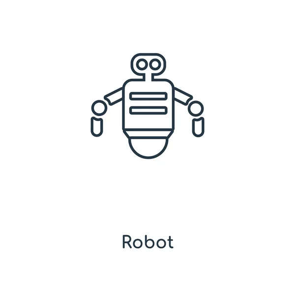 Иконка Робота Модном Дизайне Иконка Робота Изолирована Белом Фоне Робот — стоковый вектор