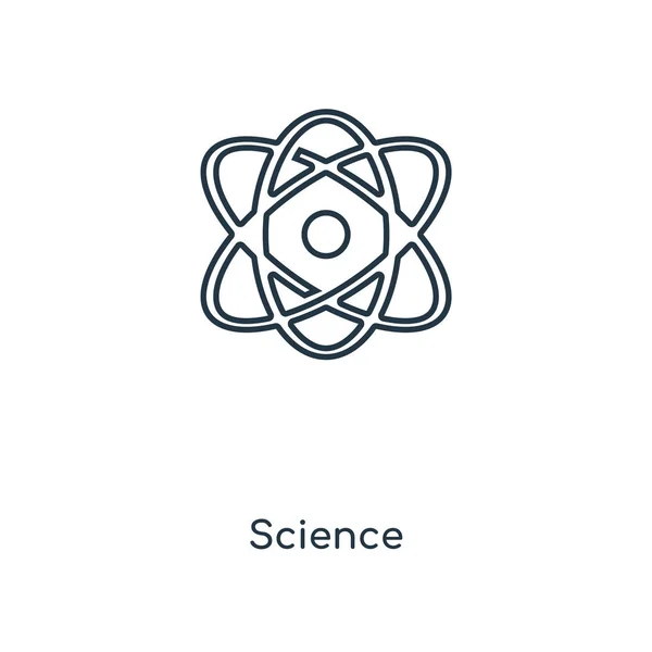 Наукова Ікона Стилі Модного Дизайну Наукова Ікона Ізольована Білому Тлі — стоковий вектор