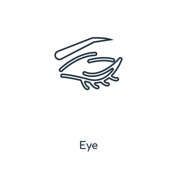 Augensymbol Trendigen Design Stil Augensymbol Isoliert Auf Weißem Hintergrund Augenvektorsymbol — Stockvektor