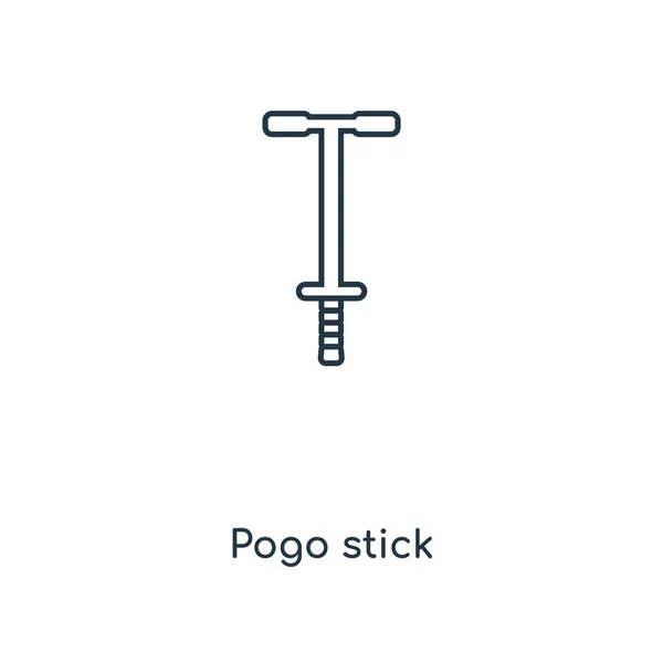 Pogo Stick Εικονίδιο Στην Μοντέρνα Στυλ Σχεδιασμού Pogo Stick Εικονίδιο — Διανυσματικό Αρχείο