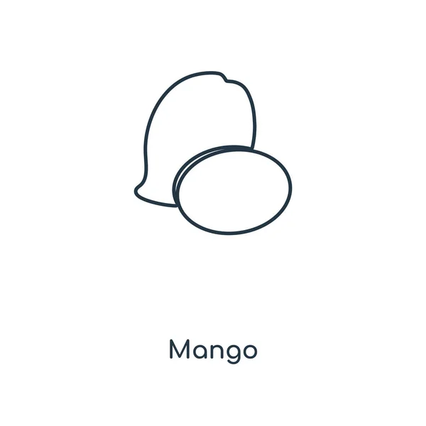 Icono Mango Estilo Diseño Moda Icono Mango Aislado Sobre Fondo — Vector de stock