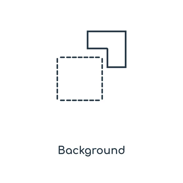 Hintergrund Symbol Trendigen Design Stil Hintergrundsymbol Isoliert Auf Weißem Hintergrund — Stockvektor