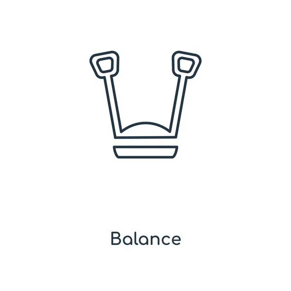 Icono Equilibrio Estilo Diseño Moda Icono Equilibrio Aislado Sobre Fondo — Vector de stock