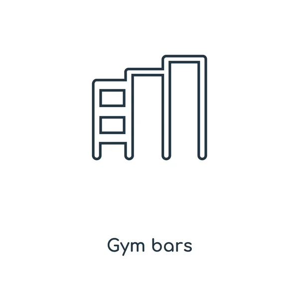 Γυμναστήριο Μπαρ Εικονίδιο Στην Μοντέρνα Στυλ Σχεδιασμού Γυμναστήριο Icon Μπαρ — Διανυσματικό Αρχείο