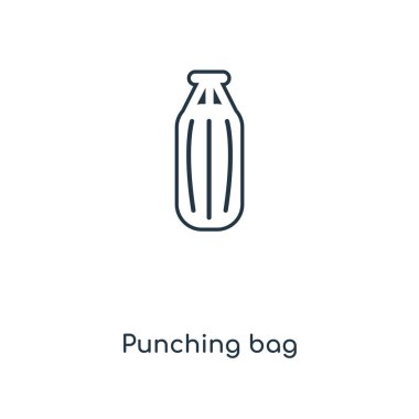 kum torbası simgesi modaya uygun bir tasarım tarzı. kum torbası simgesi beyaz arka plan üzerinde izole. kum torbası vektör simgesi basit ve modern düz simgesi web sitesi, mobil, logo, app, UI. kum torbası simge vektör çizim, Eps10.