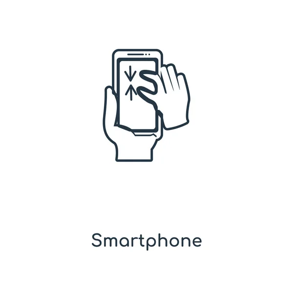 Icono Del Teléfono Inteligente Estilo Diseño Moda Icono Del Teléfono — Vector de stock