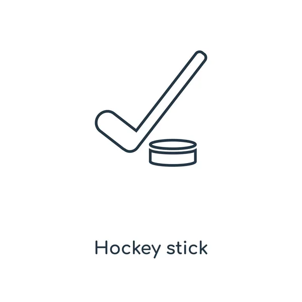 Hockey Stick Ikon Trendi Design Stílusban Hockey Stick Ikon Elszigetelt — Stock Vector