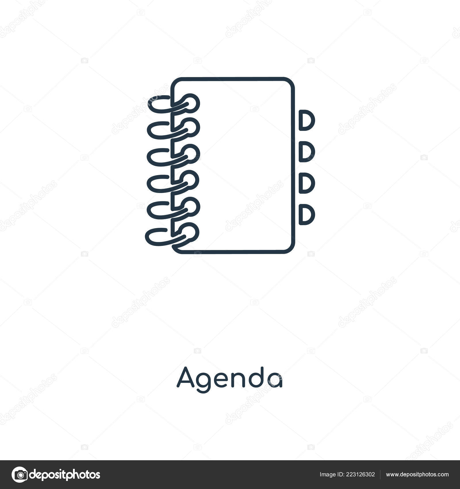 Agenda Icon Trendy Design Style Agenda Icon Isolated White Background Vector Image By C Topvectorstock Vector Stock Agenda Icon Trendy Design Style Agenda Icon Isolated White Background Vector Image By C Topvectorstock Vector Stock