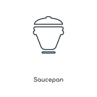 modaya uygun bir tasarım tarzı tencere simgesi. Beyaz arka plan üzerinde izole tencere simgesi. Tencere vektör simgesi basit ve modern düz simgesi web sitesi, mobil, logo, app, UI. Tencere simge vektör çizim, Eps10.