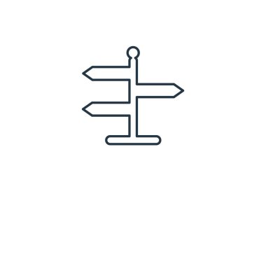 modaya uygun bir tasarım stili simgesini imzalar. Beyaz arka plan üzerinde izole işareti simgesi. işaretleri simgesi basit vektör ve modern düz UI uygulaması, web sitesi, mobil, logo, sembol. işaretler simge vektör çizim, Eps10.