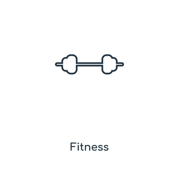Icono Fitness Estilo Diseño Moda Icono Fitness Aislado Sobre Fondo — Vector de stock