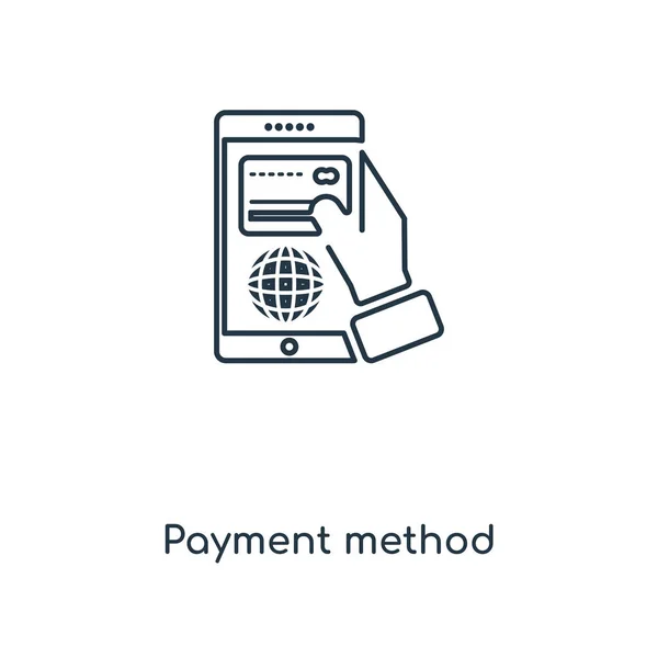 Payment Method Icon Trendy Design Style Payment Method Icon Isolated — Stock Vector