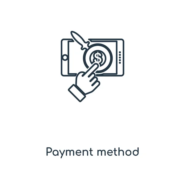 Payment Method Icon Trendy Design Style Payment Method Icon Isolated — Stock Vector