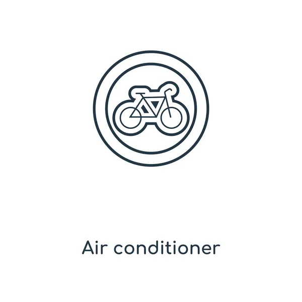 air conditioner icon in trendy design style. air conditioner icon isolated on white background. air conditioner vector icon simple and modern flat symbol for web site, mobile, logo, app, UI. air conditioner icon vector illustration, EPS10.