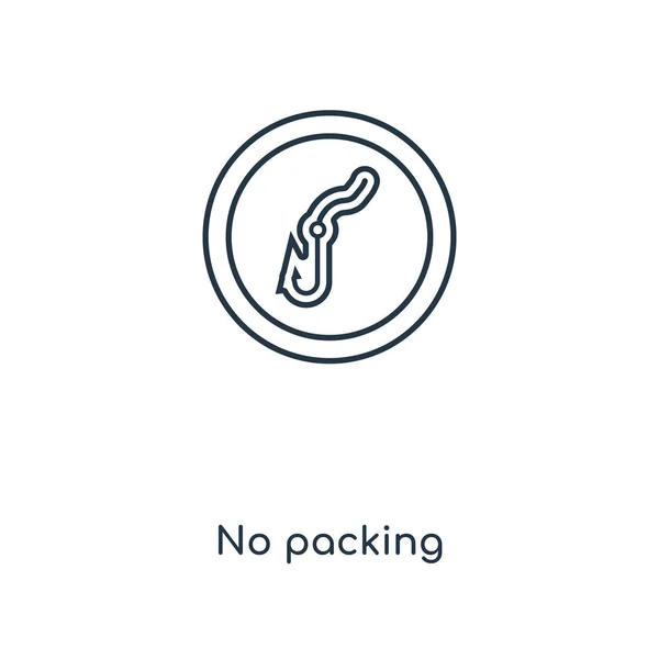 Packing Icon Trendy Design Style Packing Icon Isolated White Background — Stock Vector