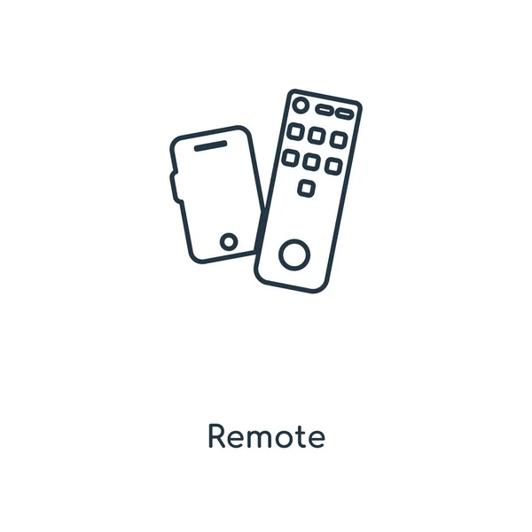 Remote Symbol Trendigen Design Stil Remote Symbol Isoliert Auf Weißem — Stockvektor