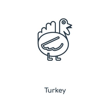 Türkiye'nin simgesi modaya uygun bir tasarım tarzı. Türkiye'nin simgesi beyaz arka plan üzerinde izole. Türkiye'de vektör simgesi basit ve modern düz simgesi web sitesi, mobil, logo, app, UI. Türkiye'nin simge vektör çizim, Eps10.