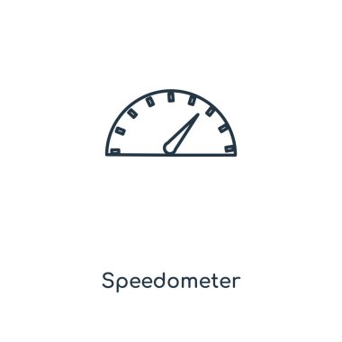 hız göstergesi simgesi modaya uygun bir tasarım tarzı. hız göstergesi simgesi beyaz arka plan üzerinde izole. hız göstergesi vektör simgesi basit ve modern düz simgesi web sitesi, mobil, logo, app, UI. hız göstergesi simge vektör çizim, Eps10.