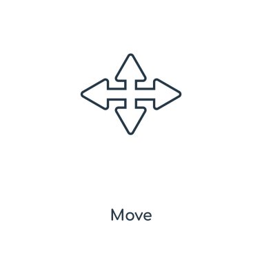 simgesini modaya uygun bir tasarım tarzında taşıyın. Beyaz arka plan üzerinde izole simgesini taşıyın. vektör simgesi basit hareket ve modern düz UI uygulaması, web sitesi, mobil, logo, sembol. simge vektör çizim, Eps10 hareket.