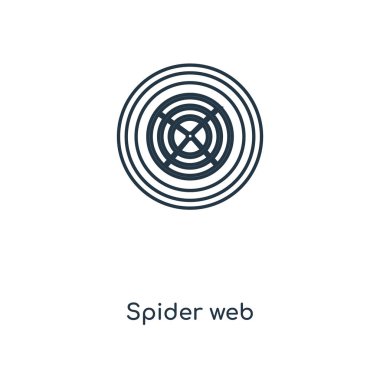 modaya uygun bir tasarım tarzı örümcek web simgesi. örümcek web simgesi beyaz arka plan üzerinde izole. örümcek web vektör simgesi basit ve modern düz simgesi web sitesi, mobil, logo, app, UI. örümcek web simge vektör çizim, Eps10.