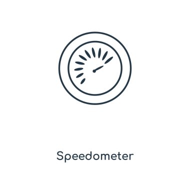 hız göstergesi simgesi modaya uygun bir tasarım tarzı. hız göstergesi simgesi beyaz arka plan üzerinde izole. hız göstergesi vektör simgesi basit ve modern düz simgesi web sitesi, mobil, logo, app, UI. hız göstergesi simge vektör çizim, Eps10.