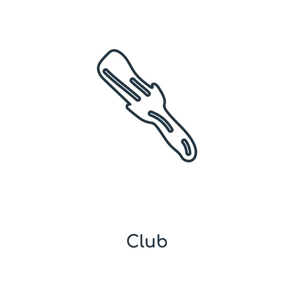 Icône Club Dans Style Design Tendance Icône Club Isolé Sur — Image vectorielle