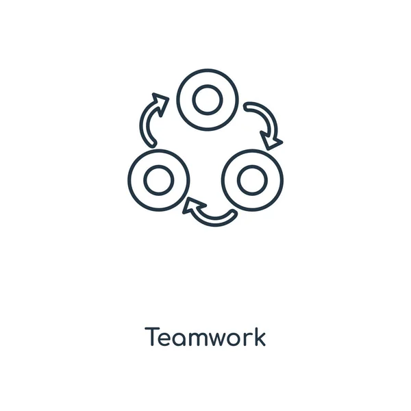 teamwork icon in trendy design style. teamwork icon isolated on white background. teamwork vector icon simple and modern flat symbol for web site, mobile, logo, app, UI. teamwork icon vector illustration, EPS10.