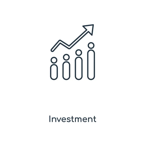 Investment Icon Trendy Design Style Investment Icon Isolated White Background — стоковий вектор