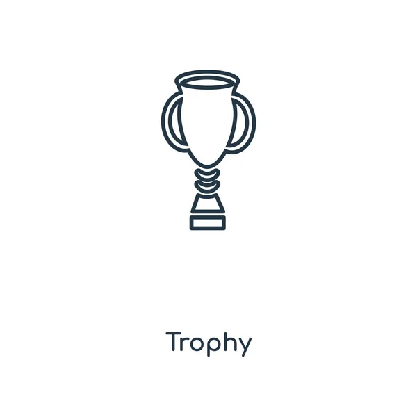 Trophy Icon Trendy Design Style Trophy Icon Isolated White Background — Stock Vector