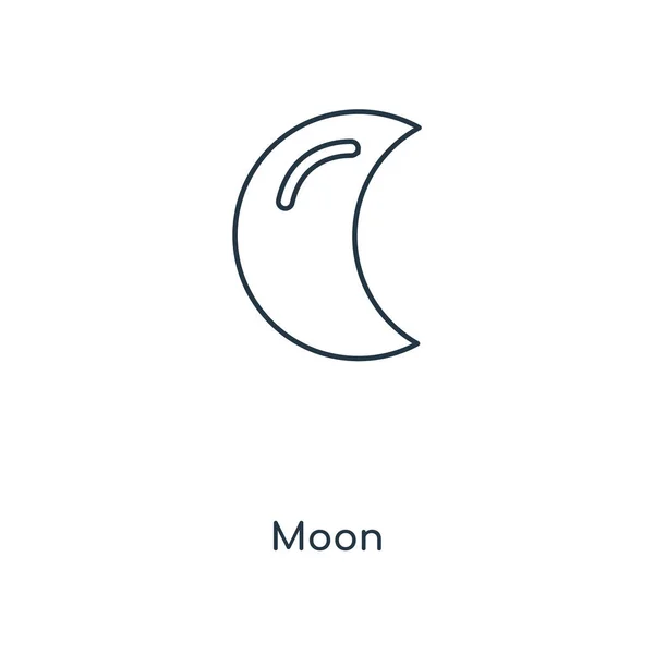 Moon Icon In Trendy Design Style Moon Icon Isolated On White Background Moon Vector Icon Simple Moon Icon In Trendy Design Style Moon Icon Isolated On White Background Moon Vector Icon Simple