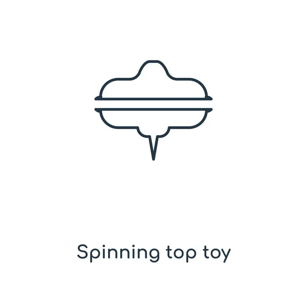 Najlepsze Zabawki Wirująca Ikona Modny Styl Najlepsze Zabawki Wirująca Ikona — Wektor stockowy