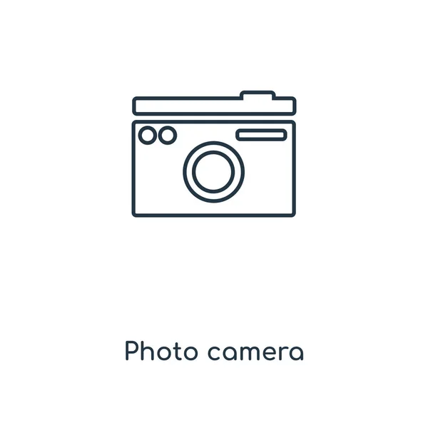 Иконка Фотокамеры Стиле Модного Дизайна Иконка Фотокамеры Белом Фоне Иконка — стоковый вектор
