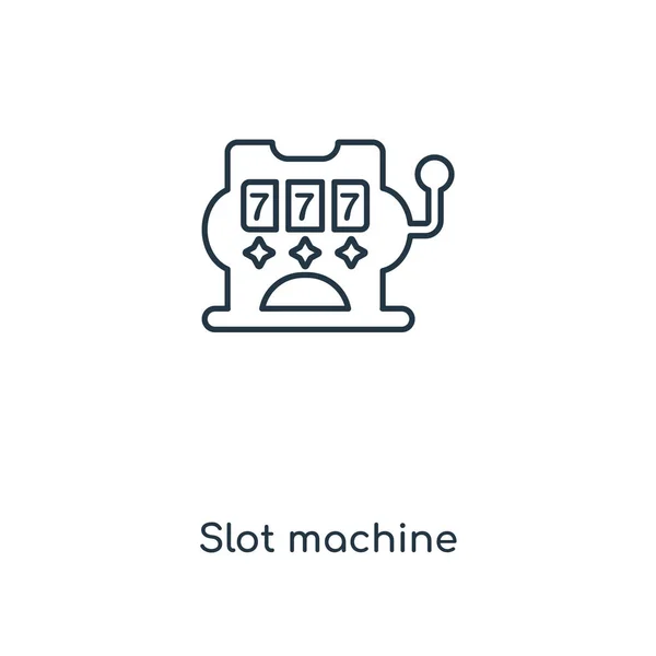 Иконка Игрового Автомата Модном Дизайне Иконка Игрового Автомата Изолирована Белом — стоковый вектор