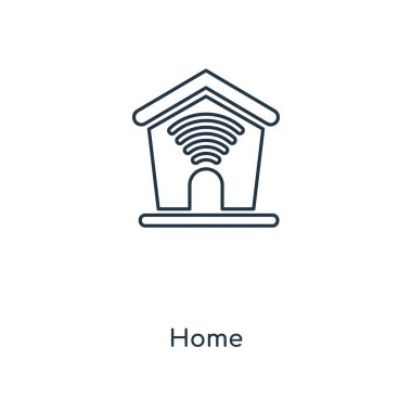 modaya uygun bir tasarım tarzı ev simgesini. Beyaz arka plan üzerinde izole ev simgesini. ev vektör simgesi basit ve modern düz simgesi web sitesi, mobil, logo, app, UI. ev simgesini vektör çizim, Eps10.