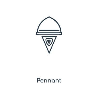 modaya uygun bir tasarım tarzı yata bir yıl saklamak kutsal kişilerin resmi. Beyaz arka plan üzerinde izole bayrağı simgesi. Flama vektör simgesi basit ve modern düz simgesi web sitesi, mobil, logo, app, UI. Flama simge vektör çizim, Eps10.