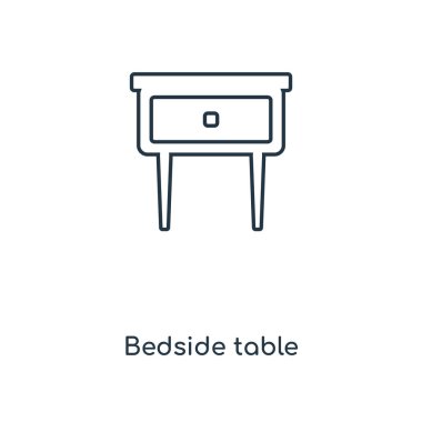 modaya uygun bir tasarım tarzı başucundaki simgesi. Beyaz arka plan üzerinde izole başucundaki simgesi. başucundaki vektör simgesi basit ve modern düz simgesi web sitesi, mobil, logo, app, UI. başucundaki simge vektör çizim, Eps10.