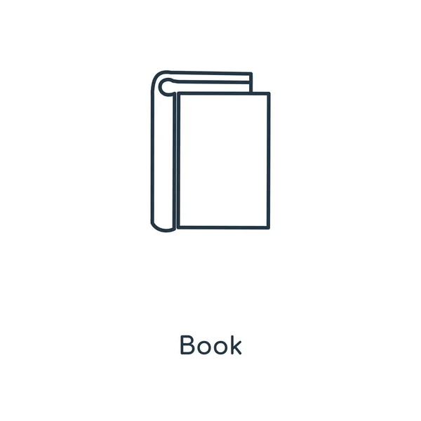 Icône Livre Dans Style Design Mode Icône Livre Isolé Sur — Image vectorielle