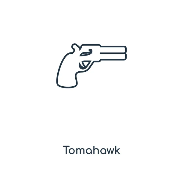 Tomahawk Ícone Estilo Design Moderno Tomahawk Ícone Isolado Fundo Branco — Vetor de Stock