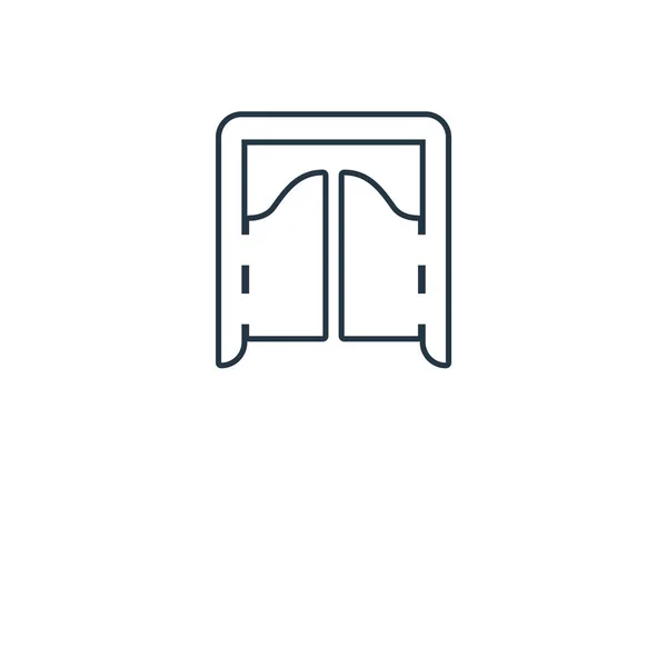 Tecken Ikonen Trendig Designstil Tecken Ikonen Isolerad Vit Bakgrund Tecken — Stock vektor