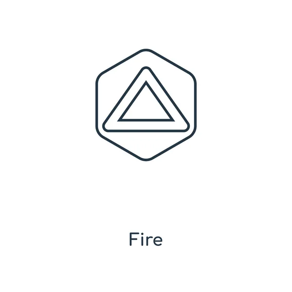 fire icon in trendy design style. fire icon isolated on white background. fire vector icon simple and modern flat symbol for web site, mobile, logo, app, UI. fire icon vector illustration, EPS10.