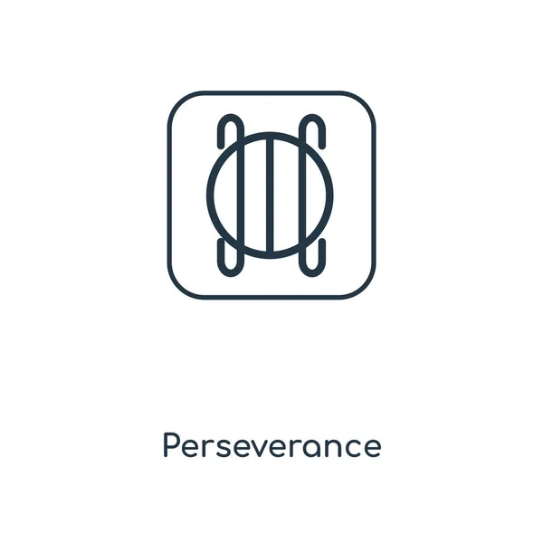 Icono Perseverancia Estilo Diseño Moda Icono Perseverancia Aislado Sobre Fondo — Vector de stock