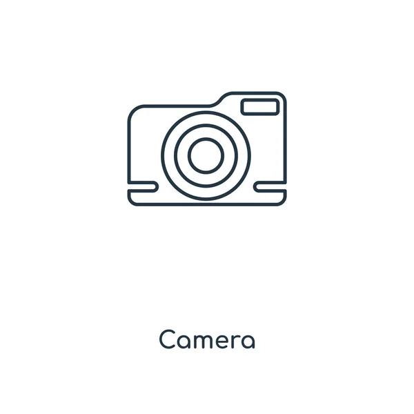 Camera Icon Trendy Design Style Camera Icon Isolated White Background — Stock Vector