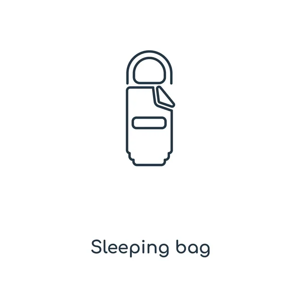 Sleeping Bag Icon Trendy Design Style Sleeping Bag Icon Isolated — Stock Vector