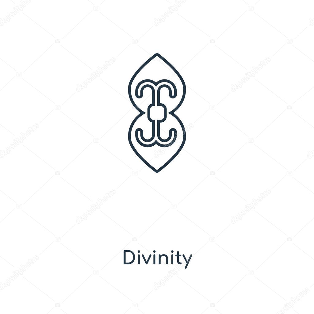 divinity icon in trendy design style. divinity icon isolated on white background. divinity vector icon simple and modern flat symbol for web site, mobile, logo, app, UI. divinity icon vector illustration, EPS10.